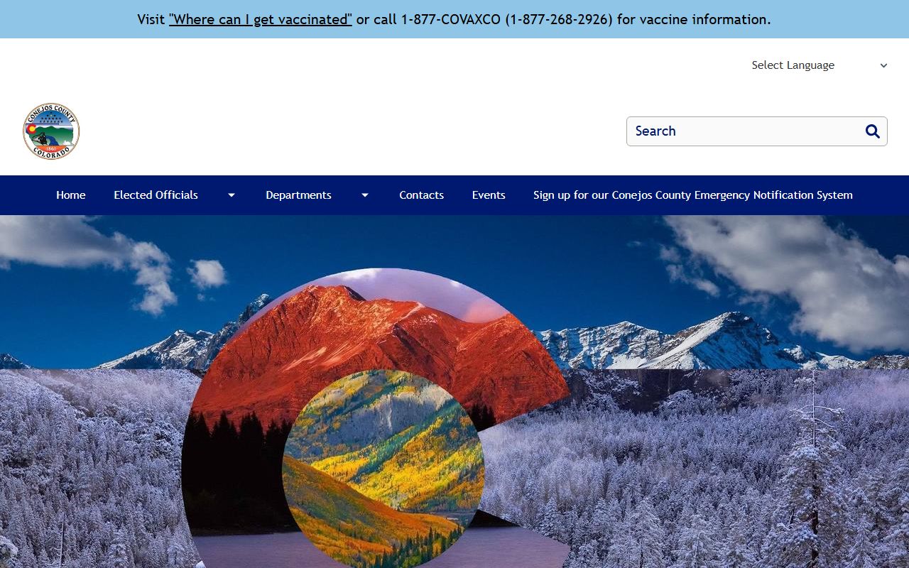 Conejos County Jail visitation and sheriff information page
